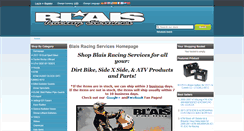 Desktop Screenshot of blaisracingservices.com